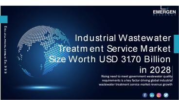Industrial Wastewater Treatment Service Market