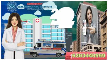 Hire Train Ambulance Service with Bed2Bed Service Facility |ASHA