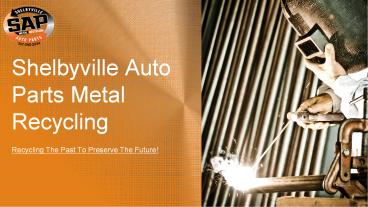 Shelbyville Auto Parts and Metal Recycle