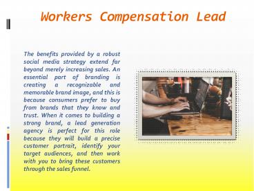 Workers Compensation Lead