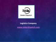 Logistics Company - raiderdispatch.com