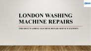 Local Washing Machine Repairs Islington N1