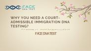 Why you need a court-admissible immigration DNA testing?