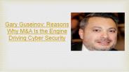 Gary Guseinov: Structural Drivers M&A For Cyber Security Sector