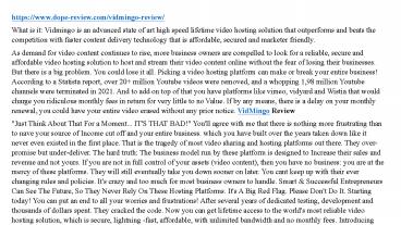 presentation player overlay