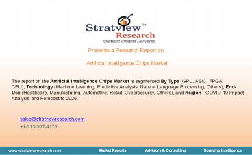 Artificial Intelligence Chips Market Trends, Dynamics & Market Insights