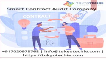 Smart Contract Audit Company | TokyoTechie
