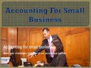 Accounting  For Small  Business