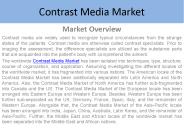 Contrast Media Market Report