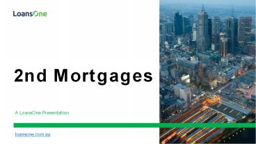 2nd Mortgages