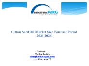 Cotton Seed Oil Market