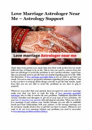 Love Marriage Astrologer Near Me - Astrology Support