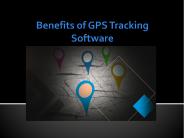 Benefits of GPS Tracking Software development,