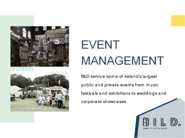 Event Management | Garden Party in Dublin
