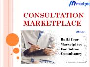 Consultation Marketplace