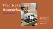 Home remodeling Tips