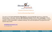 Travel and Business Bags Market Trends, Dynamics & Market Insights