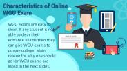 Characteristics of Online WGU Exam