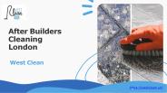 After Builders Cleaning Services in London