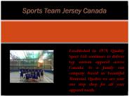Sports Team Jersey Canada (2)
