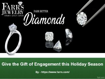 Give the Gift of Engagement this Holiday Season