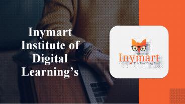 INYMART INSTITUTE OF DIGITAL LEARNING'S TRICHY TAMILNADU