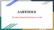 Dewalt suppliers in UAE | Dewalt