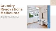 Laundary Reanovation in Melbourne