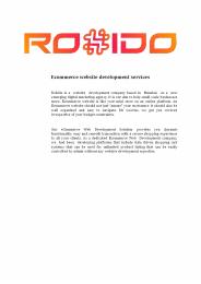 Rohido- Ecommerce website development company mumbai