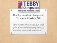 Best Car Accident Chiropractic Treatment Charlotte NC