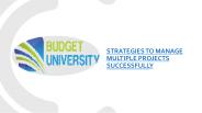 Strategies To Manage Multiple Projects Successfully