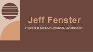 Jeff Fenster - Experienced in Business Development