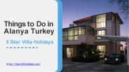 Things to Do in Alanya Turkey