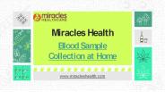 Blood Sample Collection at Home