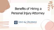 Personal injury trial attorney