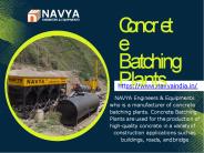 Concrete Batching Plants