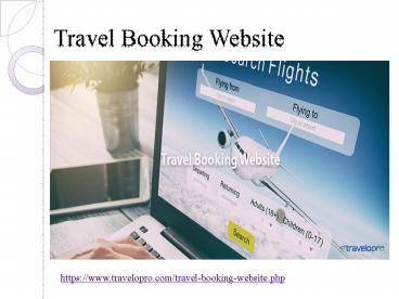 Travel Booking Website (1)