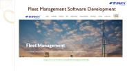 Fleet Management Software Development