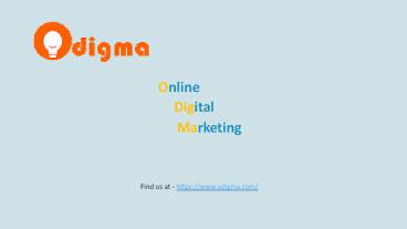 ODigMa | Best SEO Marketing Agency in Bangalore