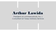 Arthur Lawida - Possesses Exceptional Problem-solving Skills
