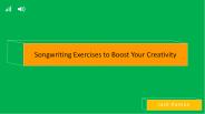 Songwriting Exercises to Boost Your Creativity-Jack Hanson