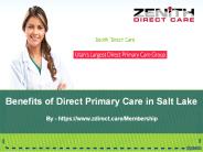 Benefits of Direct Primary Care in Salt Lake