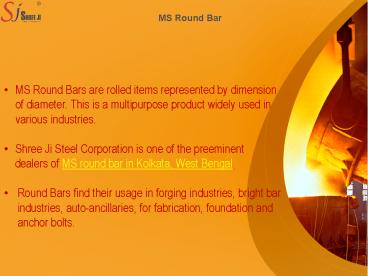 MS Round Bar in Kolkata, West Bengal (1)