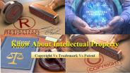 Know About Intellectual Property: Trademark Vs Copyright Vs Patent