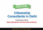 Citizenship Consultants in Delhi