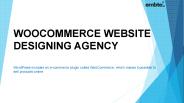 WOOCOMMERCE WEB DESIGN AGENCY