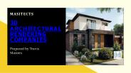 3d architectural rendering companies