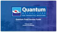 Quantum Fixed Income Funds