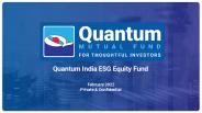 Quantum India ESG Equity Fund