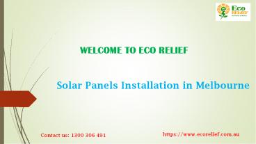 Solar Panels Installation in Melbourne